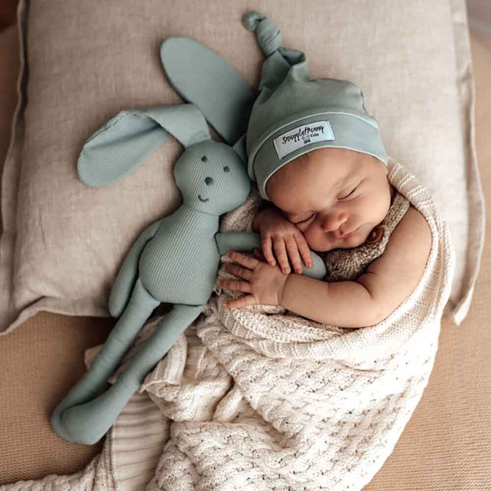 Organic Snuggle Bunny - Sage - View 6