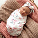 Camille Organic Snuggle Swaddle & Topknot Set - Thumbnail 6