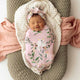 Cockatoo Organic Snuggle Swaddle & Topknot Set - Thumbnail 1