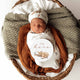 Kanga Organic Snuggle Swaddle & Beanie Set - Thumbnail 3