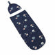 Milky Way Organic Snuggle Swaddle & Beanie Set - Thumbnail 2