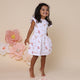 Butterfly Short Sleeve Organic Dress - Thumbnail 3
