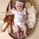Butterfly Short Sleeve Organic Dress - Thumbnail 6