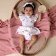 Butterfly Short Sleeve Organic Dress - Thumbnail 1