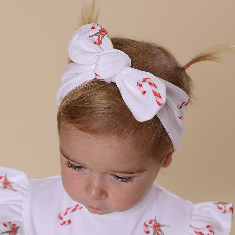 Candy Cane Organic Topknot - View 5