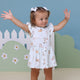 Kittens Short Sleeve Organic Dress - Thumbnail 4