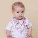 Cherry Blossom Organic Dribble Bib - Thumbnail 1