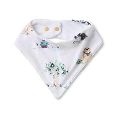 Dog Park Organic Dribble Bib | Snuggle Hunny