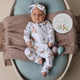 Easter Bunnies Organic Snugglesuit Convertible Romper - Thumbnail 5