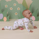 Easter Bunnies Organic Snugglesuit Convertible Romper - Thumbnail 4