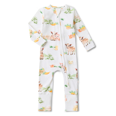 Farm Organic Convertible Romper | Snuggle Hunny