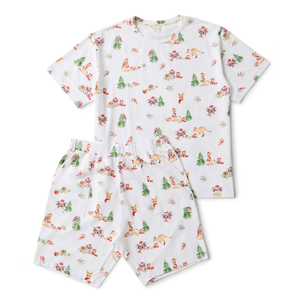 Kangas & Koalas Organic Mens PJ Set - View 2