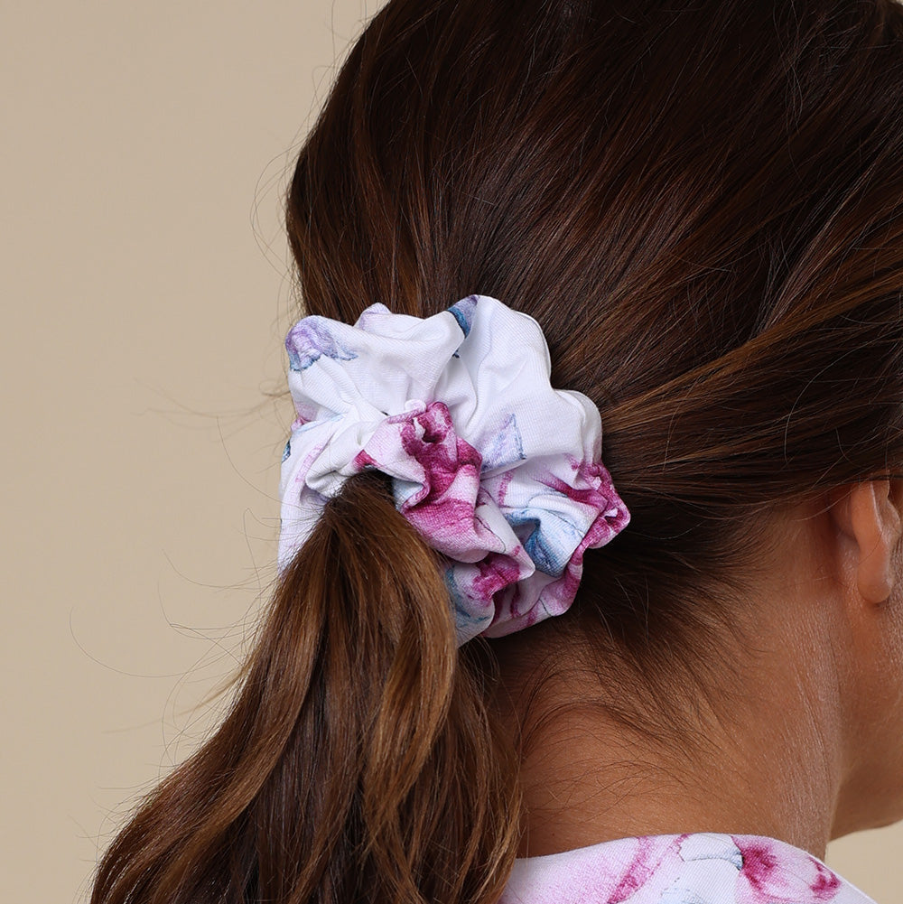 Lilac Skies Organic Scrunchie - View 1