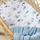 Ocean Organic Bassinet Sheet / Change Pad Cover - Thumbnail 2