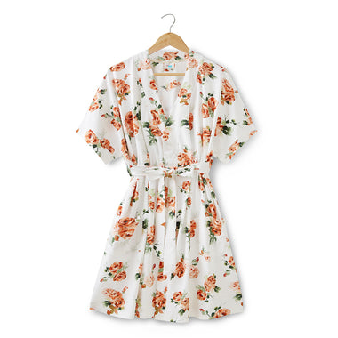 Rosebud Organic Maternity Robe | Snuggle Hunny