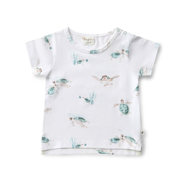Turtle Organic T-Shirt | Snuggle Hunny