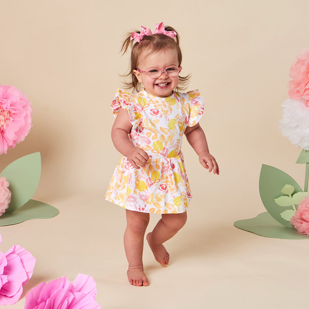 Sofia Short Sleeve Organic Dress - View 8