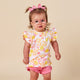 Sofia Organic Short Sleeve Top with Frill - Thumbnail 7