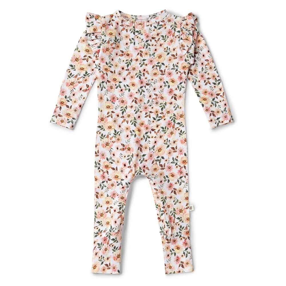 Spring Floral Organic Growsuit - View 2