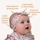Spring Floral Organic Topknot - Thumbnail 4