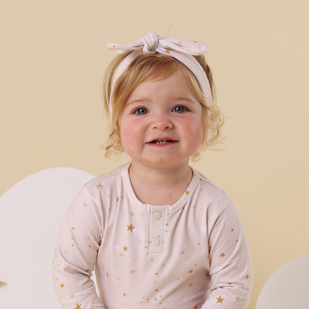 Stardust Long Sleeve Organic Bodysuit - View 10