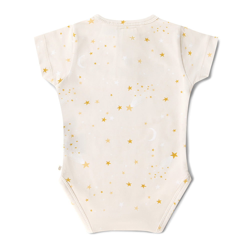 Stardust Short Sleeve Organic Bodysuit - View 12