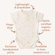 Stardust Short Sleeve Organic Bodysuit - Thumbnail 8
