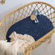 Starry Night Organic Bassinet Sheet / Change Pad Cover - Thumbnail 1