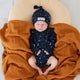 Starry Night Long Sleeve Organic Bodysuit - Thumbnail 1