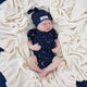 Starry Night Short Sleeve Organic Bodysuit - Thumbnail 1