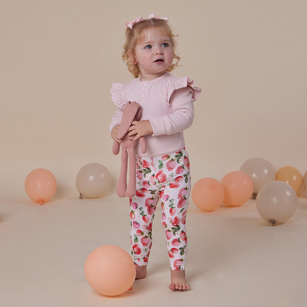 Strawberry Organic Leggings - View 3