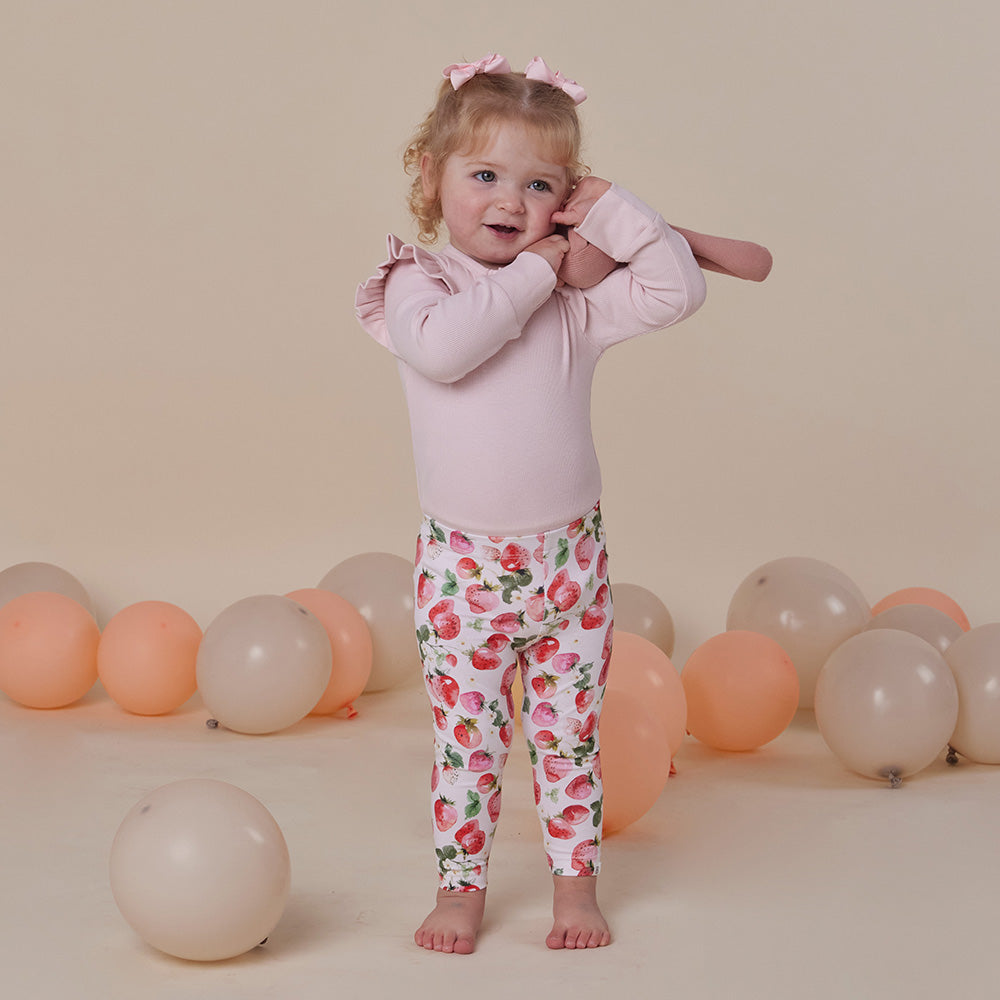 Strawberry Organic Leggings - View 1