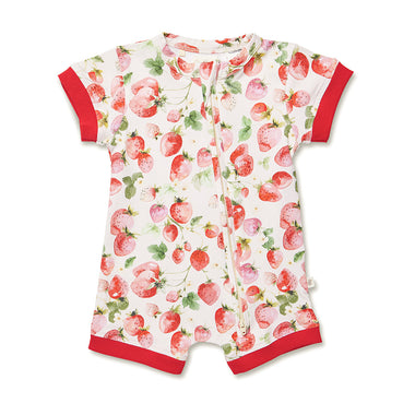 Strawberry Organic Snuggle Shortie | Snuggle Hunny