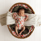 Strawberry Short Sleeve Organic Bodysuit with Frill - Thumbnail 9