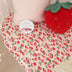 Strawberry Organic Fitted Cot Sheet | Snuggle Hunny
