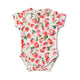 Strawberry Short Sleeve Organic Bodysuit - Thumbnail 2