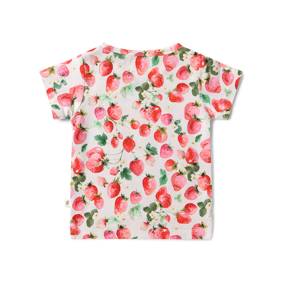 Strawberry Organic T-Shirt - View 6