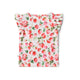 Strawberry Organic T-Shirt with Frill - Thumbnail 6