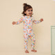 Summer Palm Organic Snugglesuit Convertible Romper - Thumbnail 9