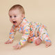 Summer Palm Organic Snugglesuit Convertible Romper - Thumbnail 12