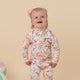 Summer Palm Organic Snugglesuit Convertible Romper - Thumbnail 15