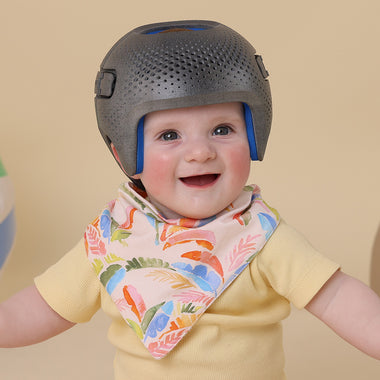 Summer Palm Organic Dribble Bib | Snuggle Hunny