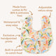 Summer Palm Snuggle Bib - Thumbnail 4