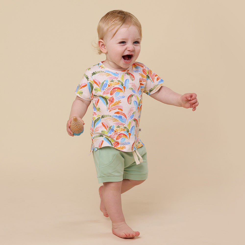 Summer Palm Organic T-Shirt - View 7