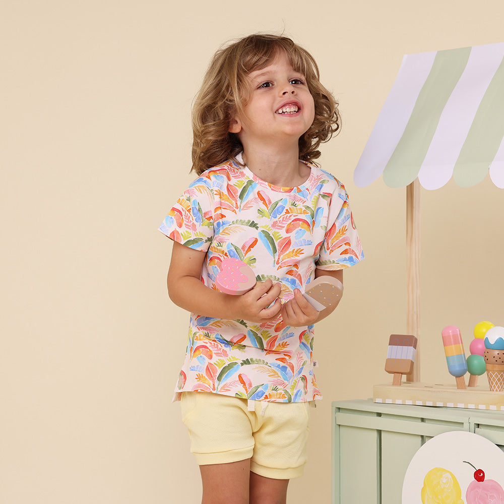 Summer Palm Organic T-Shirt - View 8