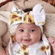 Sunflower Organic Oversized Bow - Thumbnail 1
