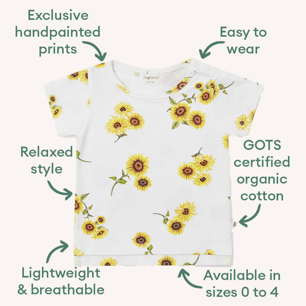 Sunflower Organic T-Shirt - View 4