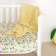 Sunlight Diamond Knit Organic Baby Blanket - Thumbnail 1