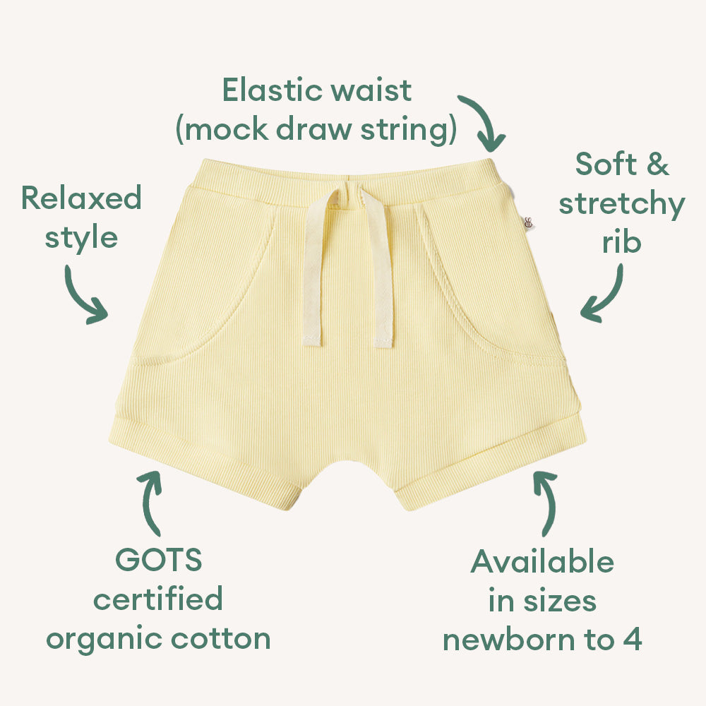 Sunlight Organic Shorts - View 5