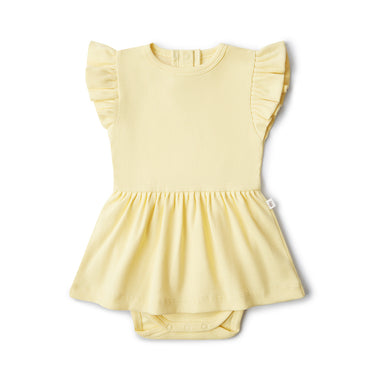 Sunlight Short Sleeve Organic Dress | Snuggle Hunny